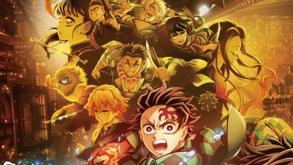 The poster for Demon Slayer: Infinity Castle