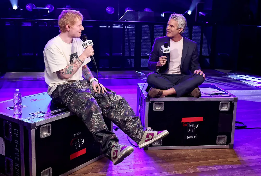 Ed Sheeran Says He Found Out About Taylor Swift Engagement on Instagram Andy Cohen Small Stage Series