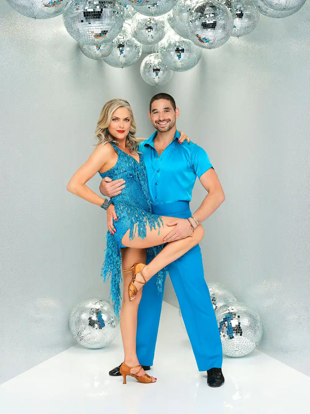 Elaine Hendrix and Alan Bersten Dancing with the Stars