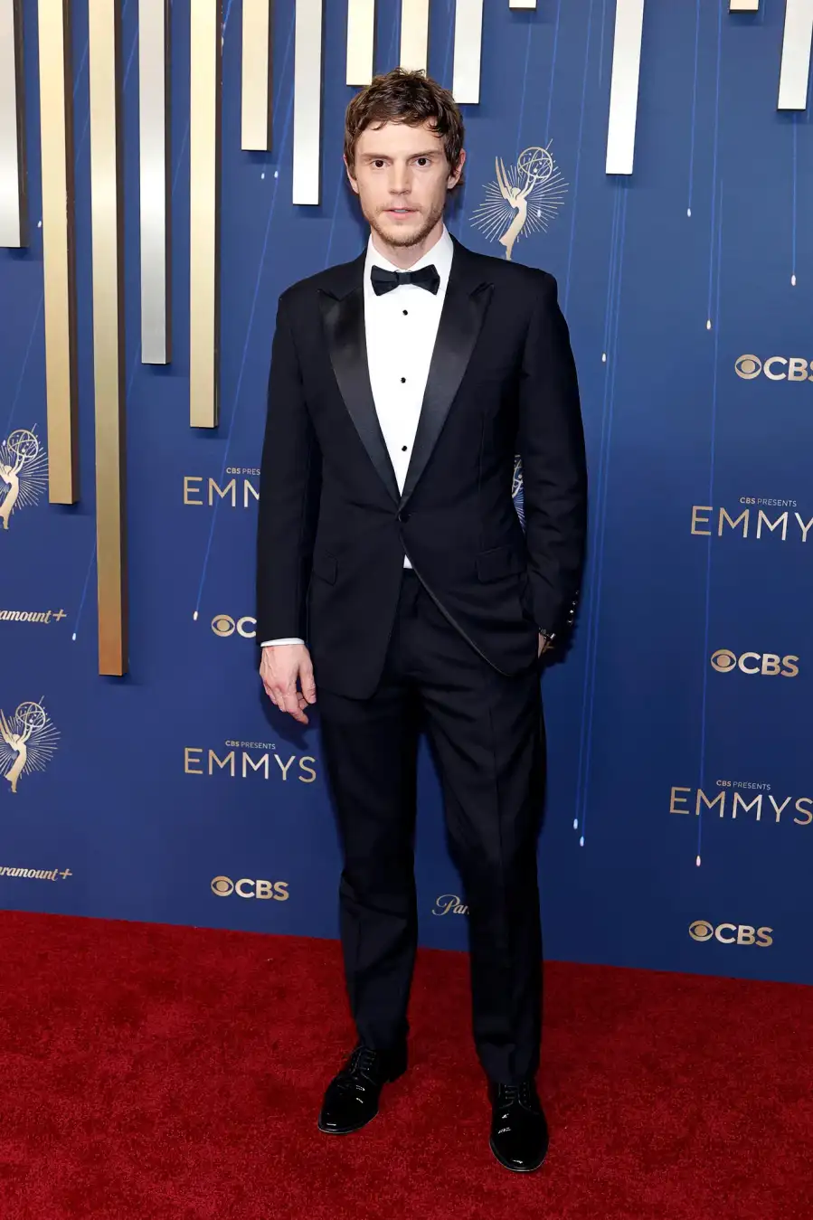 Emmy Awards 2025 Red Carpet Evan Peters 2235450400