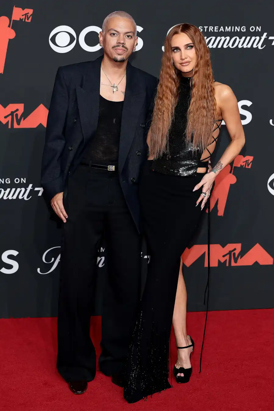 Evan Ross and Ashlee Simpson Hottest Couples on the 2025 MTV Video Music Awards Red Carpet MTV Video Music Awards 2025 VMAs 2025