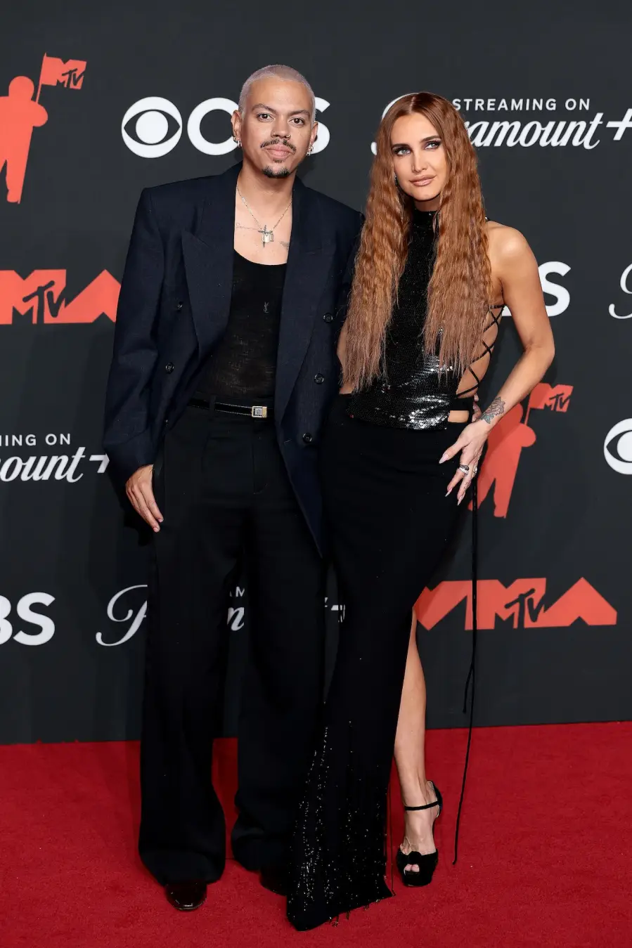 Evan Ross and Ashlee Simpson MTV Video Music Awards 2025 VMAs 2025