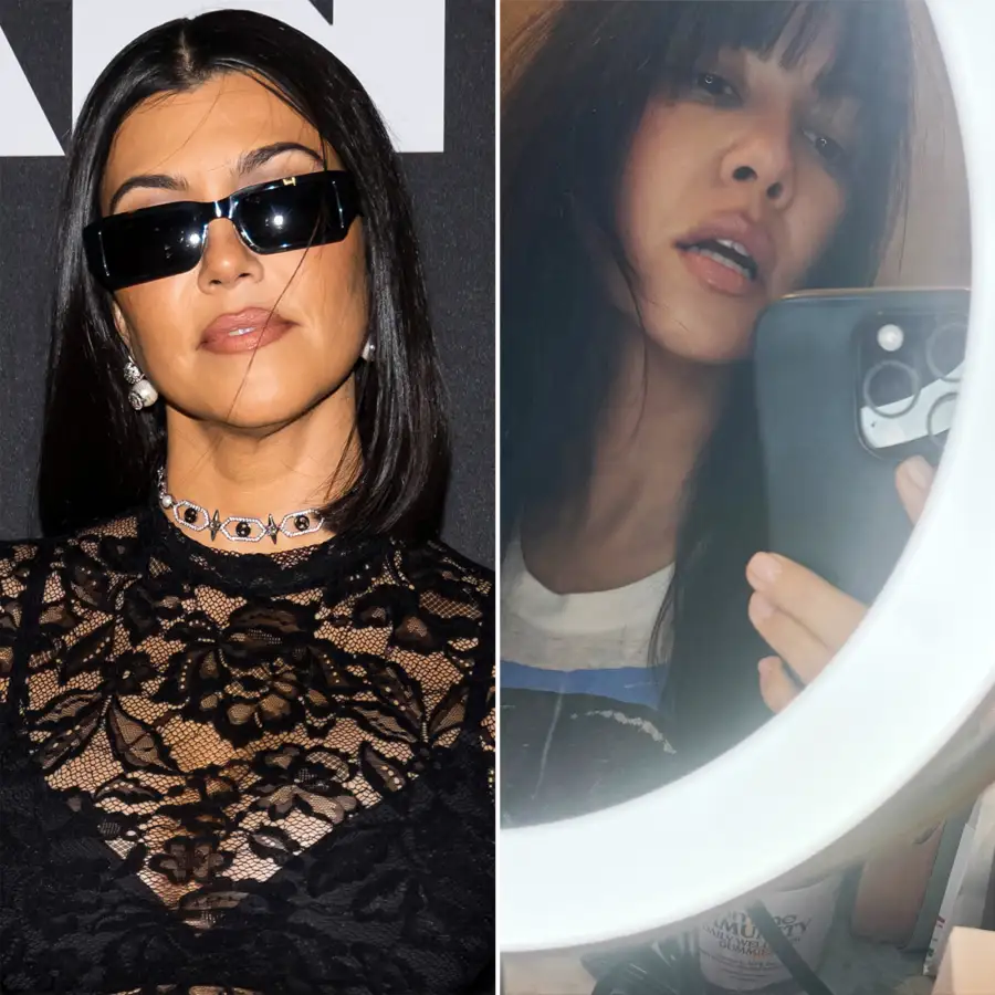 Every Celeb Hair Transformation of 2025 Leighton Meester s Highlighted Mane More kourtney kardashian 1423503846