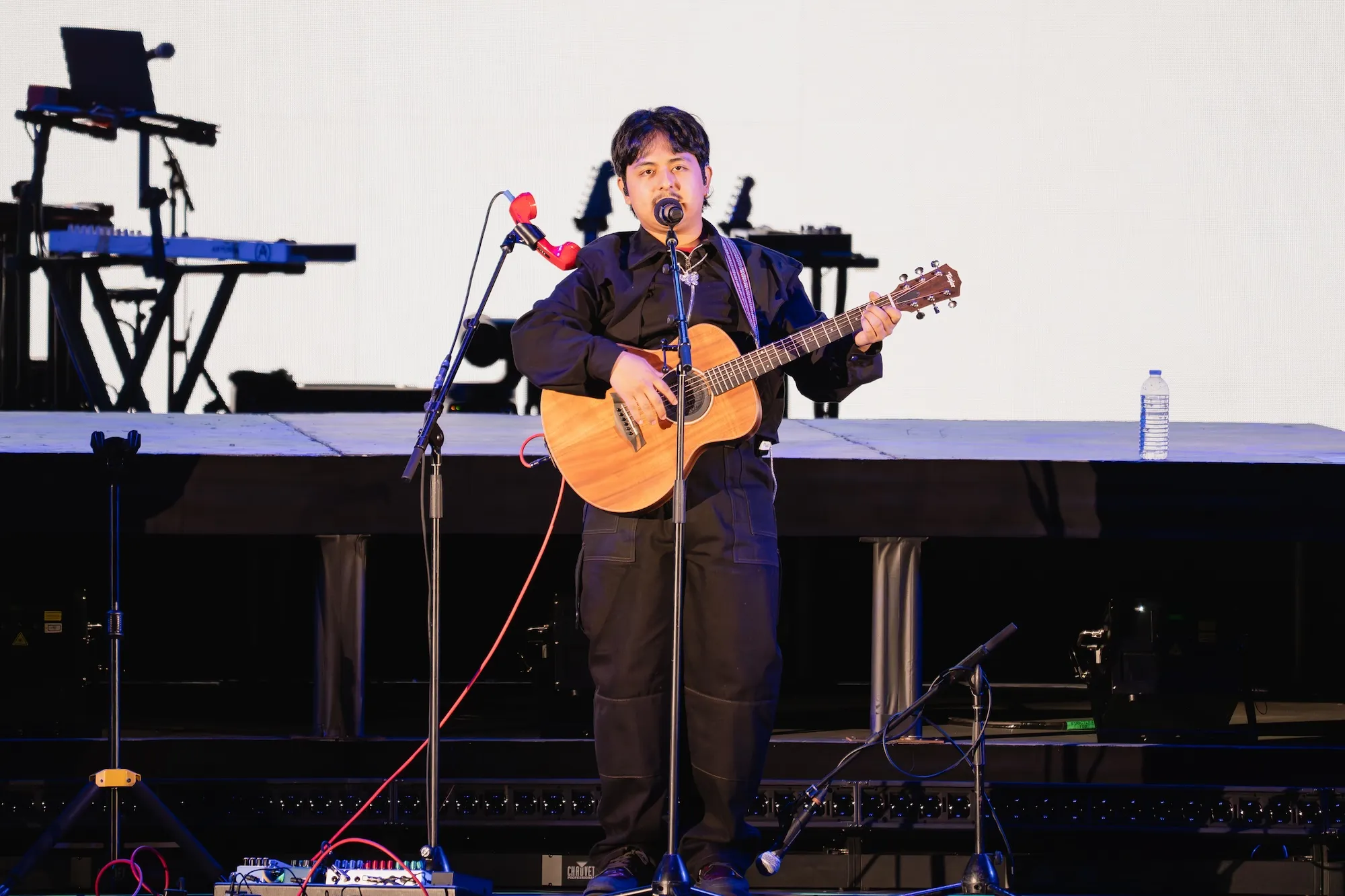 Macario Martínez en el Hollywood Bowl