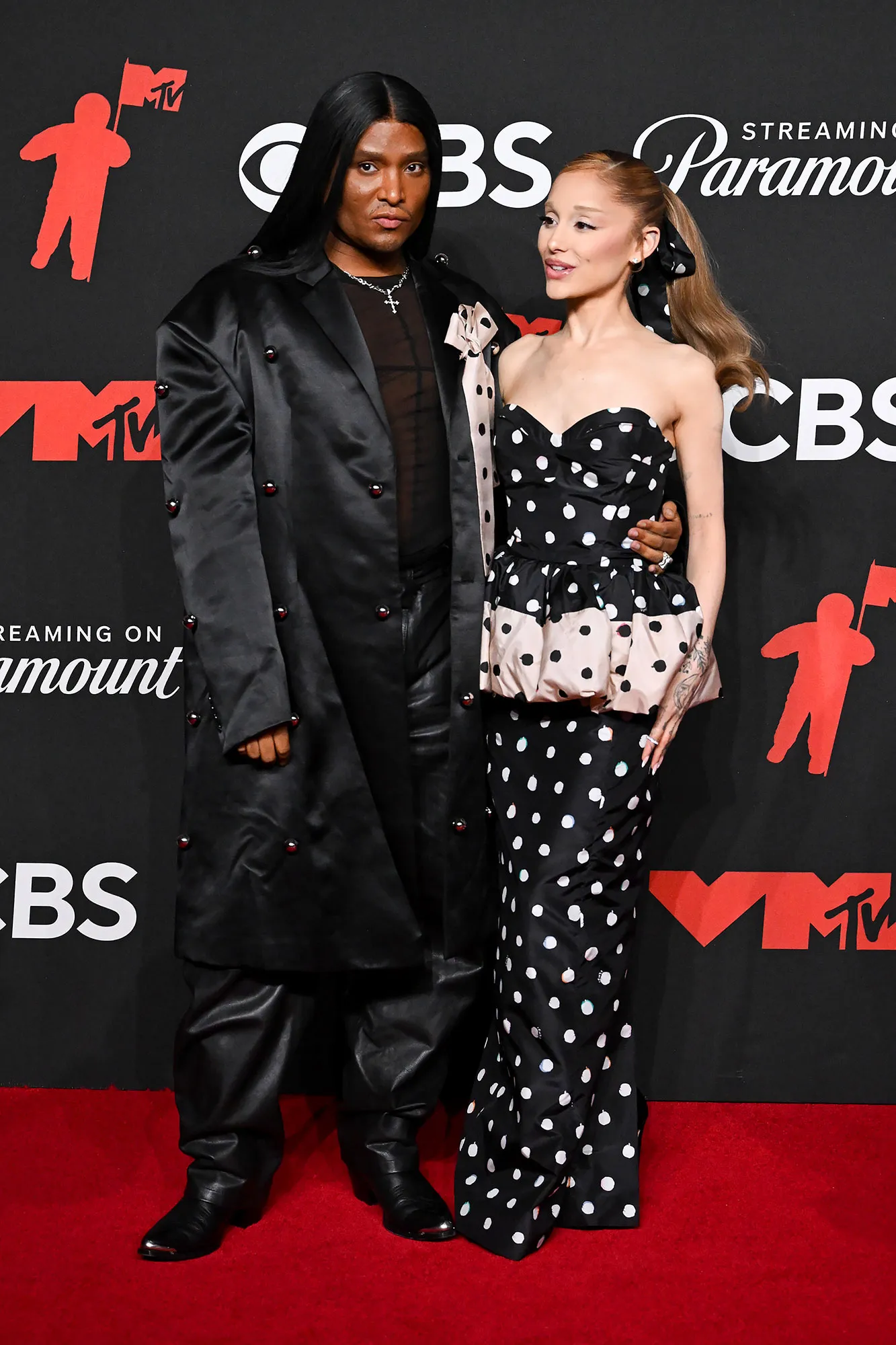 Feature Ariana Grande Attends VMAs With Stylist Law Roach MTV Video Music Awards 2025 VMAs 2025