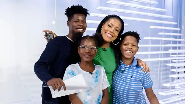 Feature Sheinelle Jones Feels A Little Pressure Raising Kids After Husband Death