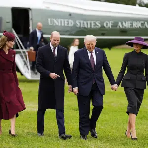 Feature UK Hosts President Trump And First Lady Melania Trump For State Visit Prince William