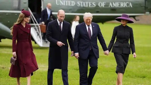 Feature UK Hosts President Trump And First Lady Melania Trump For State Visit Prince William