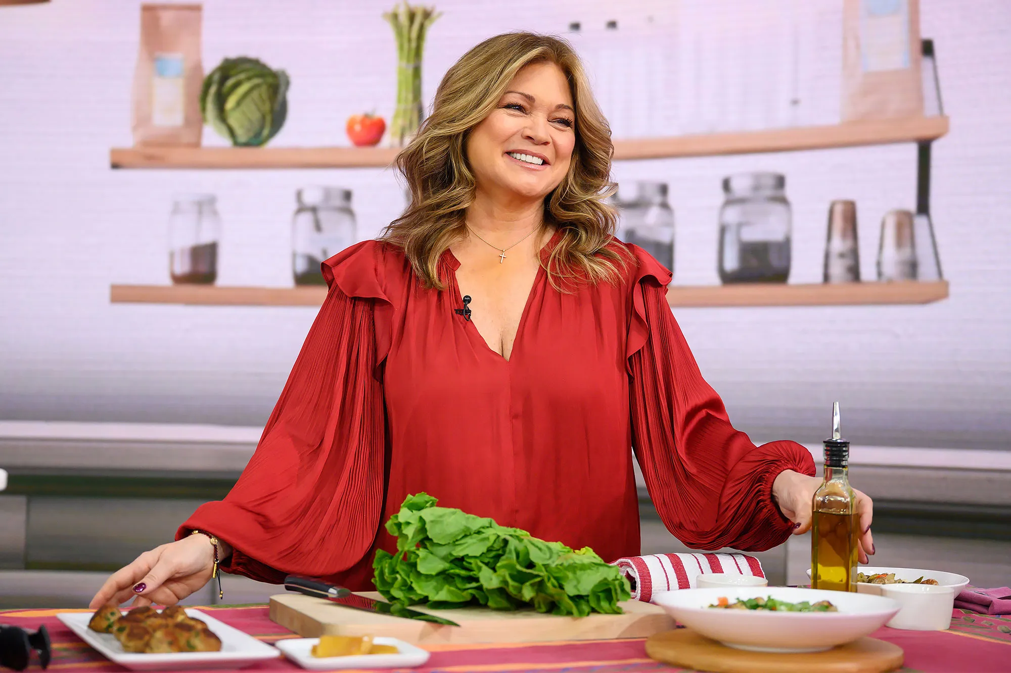 Feature Valerie Bertinelli Shares Her Go To Meals to Cook When Hosting People