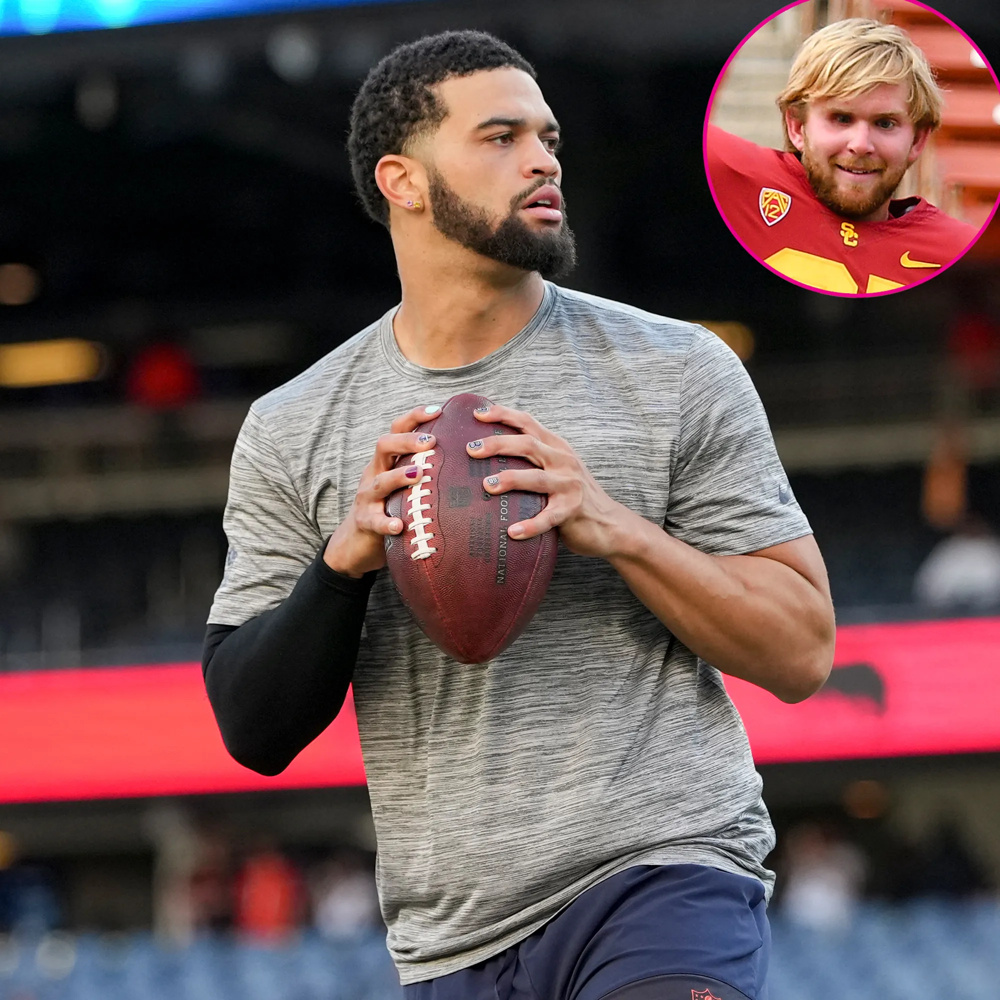 Former USC Player Trolls Caleb Williams Over His Nail Polish After Vikings Loss