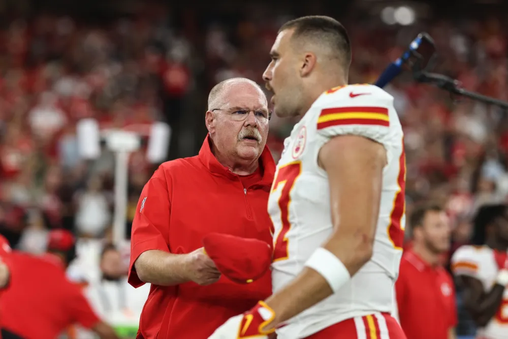 Travis Kelce Breaks Silence on Viral Sideline Interaction With Chiefs Head Coach Andy Reid