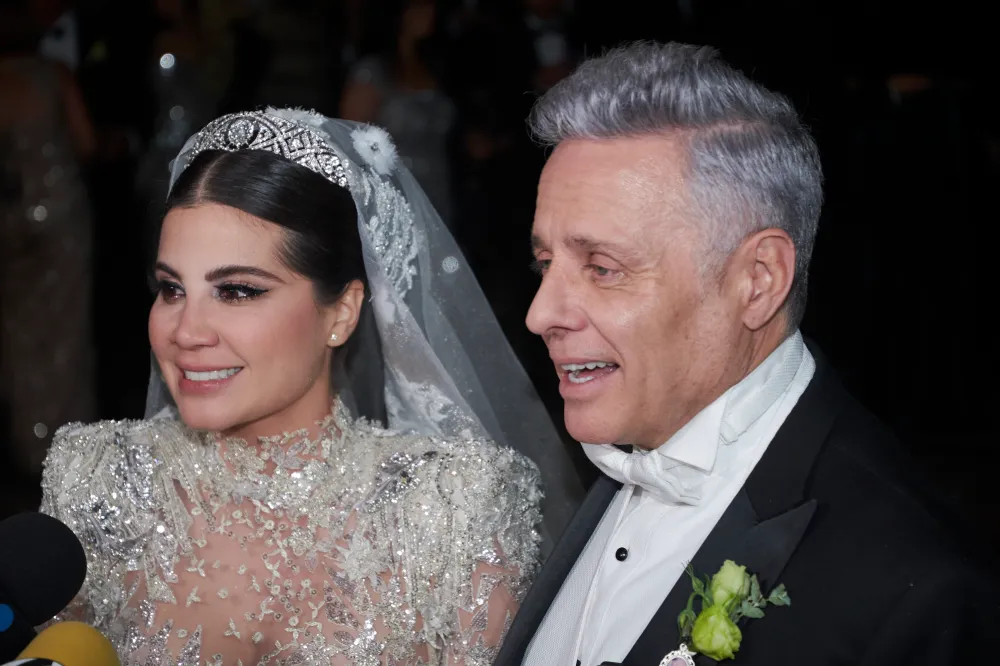 Cynthia Aparicio y Alexis Ayala.