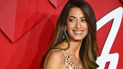 Amal Clooney attends The Fashion Awards 2023 presented by Pandora at the Royal Albert Hall on December 04, 2023 in London, England.