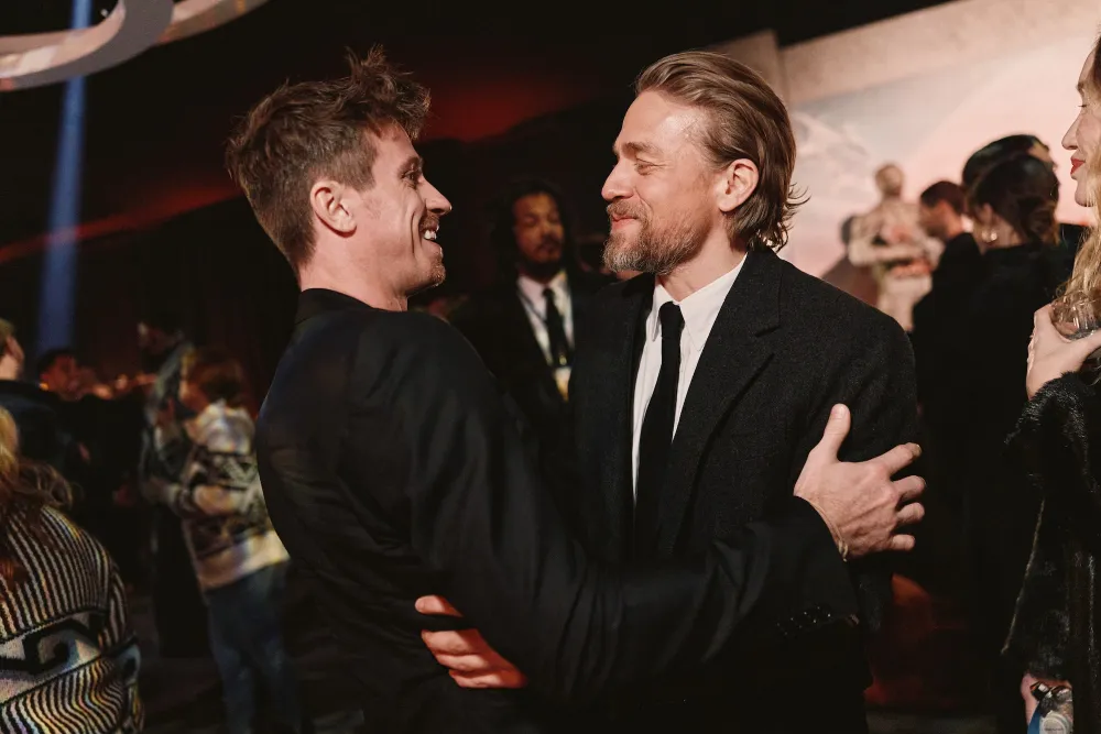 Charlie Hunnam and Garrett Hedlund