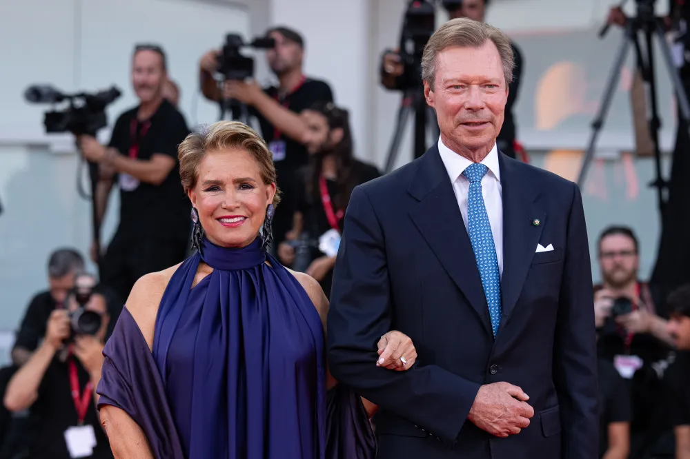 Mar&iacute;a Teresa Mestre y Enrico de Luxemburgo.