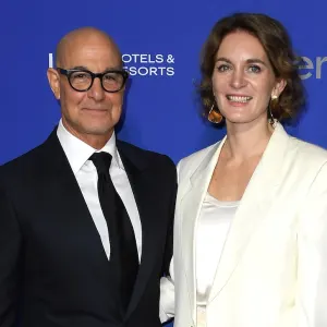 GettyImages-2192363831 Who Is Stanley Tucci's Wife Felicity Blunt? Inside the Actor's Marriage