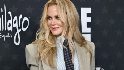 SANTA MONICA, CA - FEBRUARY 7: Nicole Kidman attends The 30th Annual Critics Choice Awards on February 7, 2025 at Barker Hangar in Santa Monica, California. (Photo by David Crotty/Patrick McMullan via Getty Images)