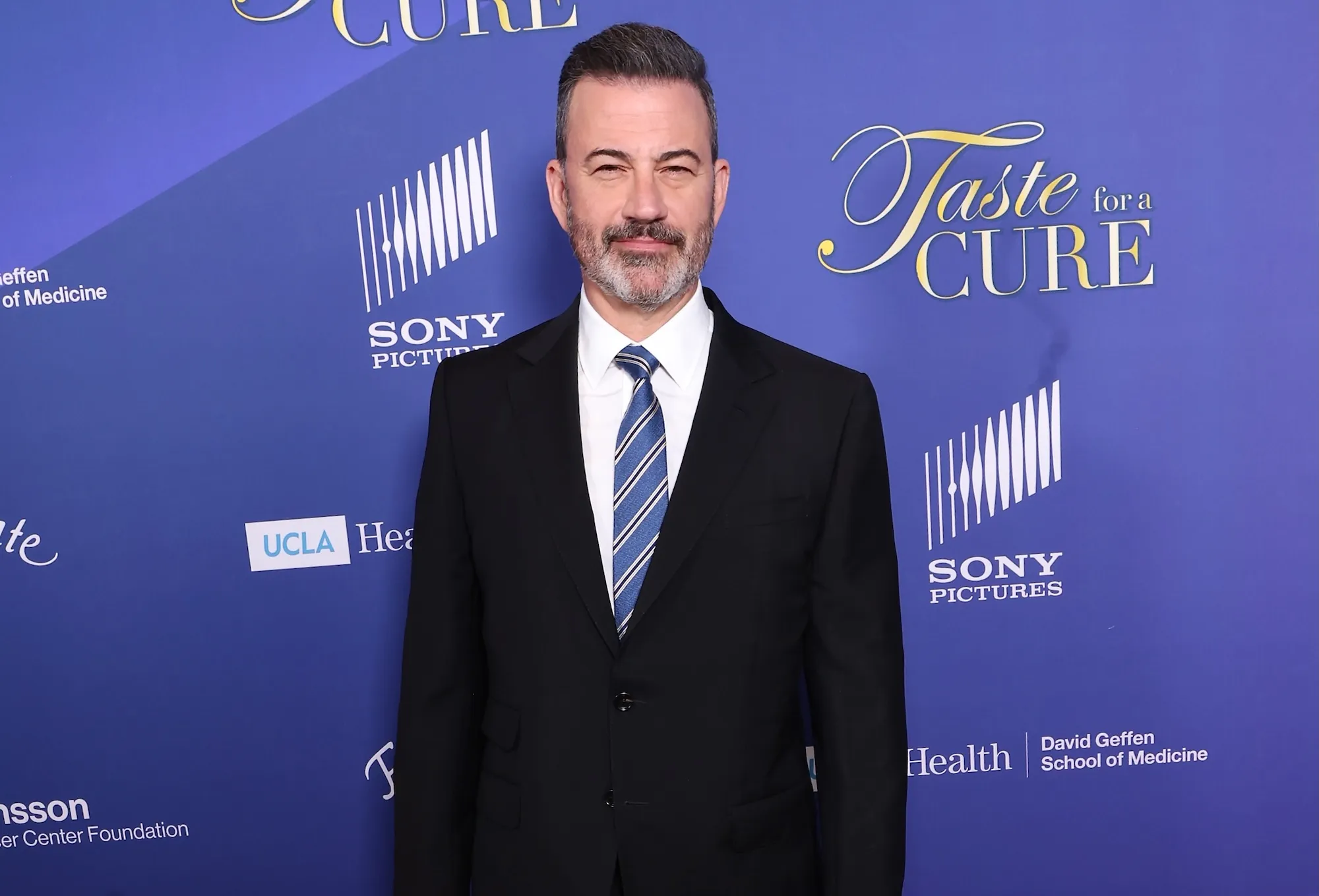 Protesters Gather at Jimmy Kimmel's Studio After His Show Is Pulled