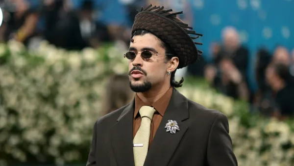Bad Bunny en la Gala del Met