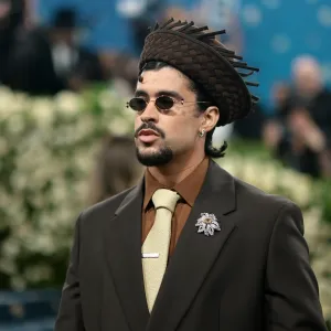 Bad Bunny en la Gala del Met