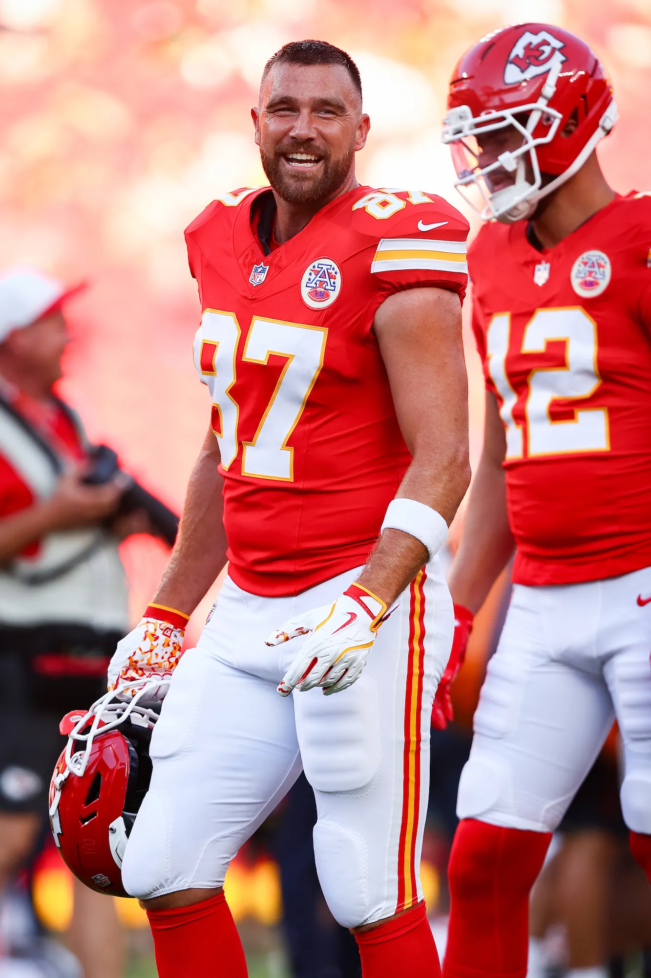 GettyImages-2231997364 Travis Kelce Chiefs Bears Preseason 2025