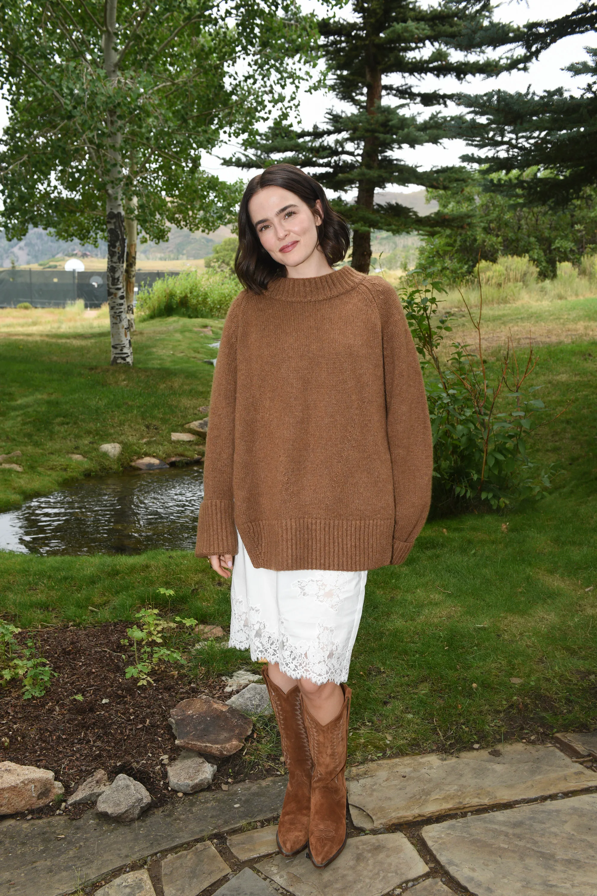 Zoey Deutch attends the 2025 Telluride Film Festival on August 29, 2025 in Telluride, Colorado.