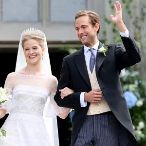 Princesa Marie Caroline de Liechtenstein y Leopoldo Maduro Vollmer.