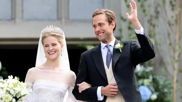 Princesa Marie Caroline de Liechtenstein y Leopoldo Maduro Vollmer.