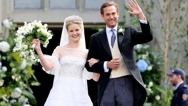 Princesa Marie Caroline de Liechtenstein y Leopoldo Maduro.