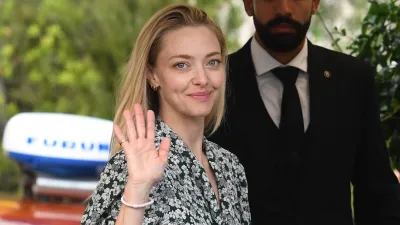 Amanda Seyfried is seen at the 82nd Venice International Film Festival on September 02, 2025 in Venice, Italy.