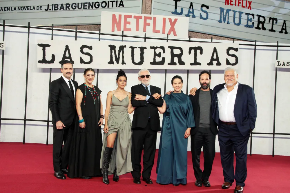 Reparto de la serie de Netflix 'Las Muertas'.