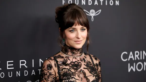 Dakota Johnson Flashes Her Butt Cheeks in Latest Eye-Catching Sheer Dress