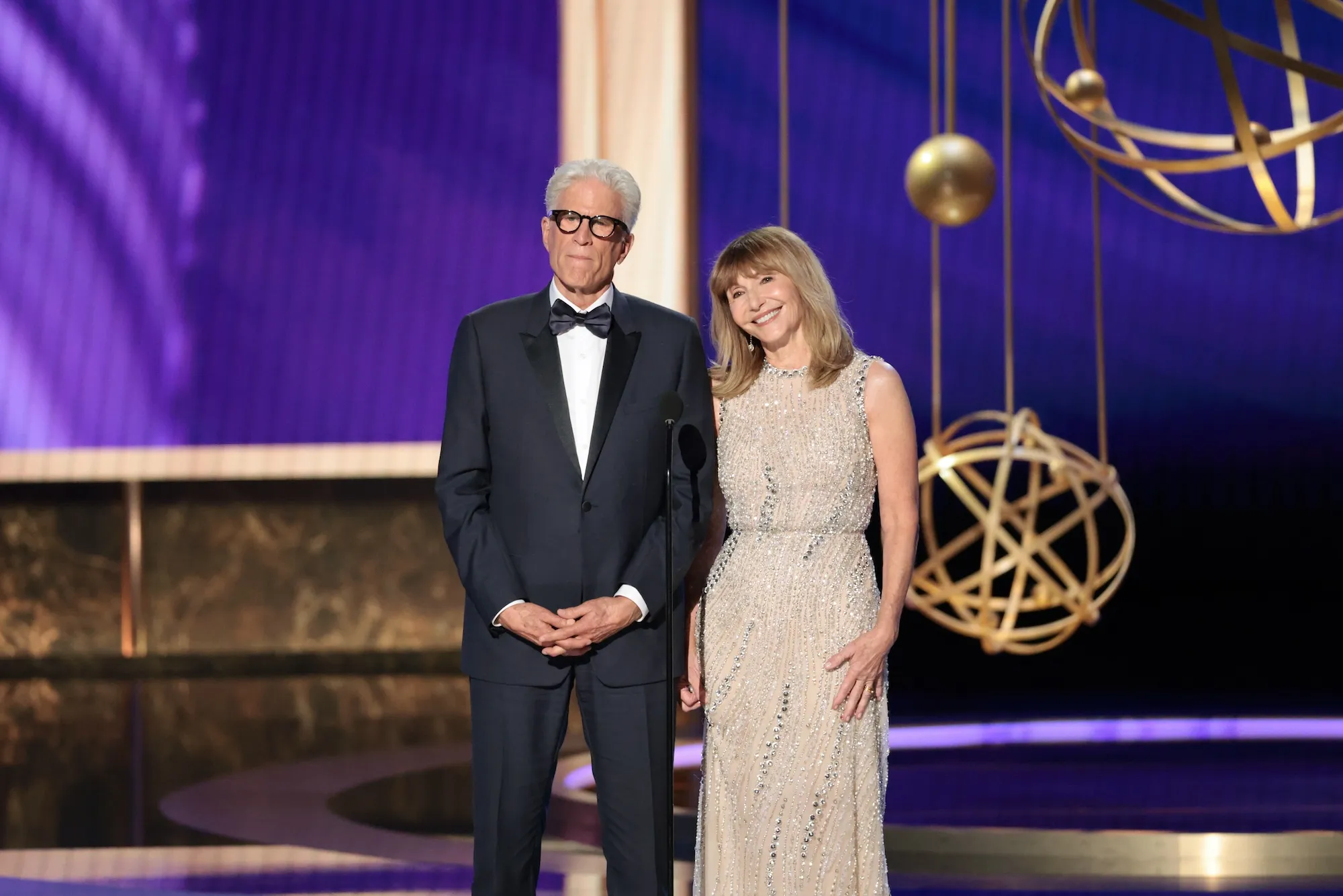 Ted Danson and Mary Steenburgen at 2025 Emmys