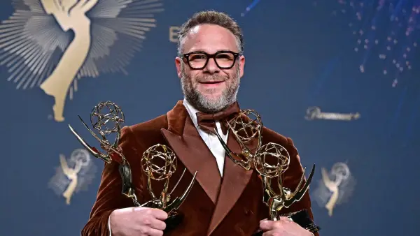 Seth Rogen Jokes Emmy Wins Will Help Get New Guest Stars for 'The Studio' Season 2