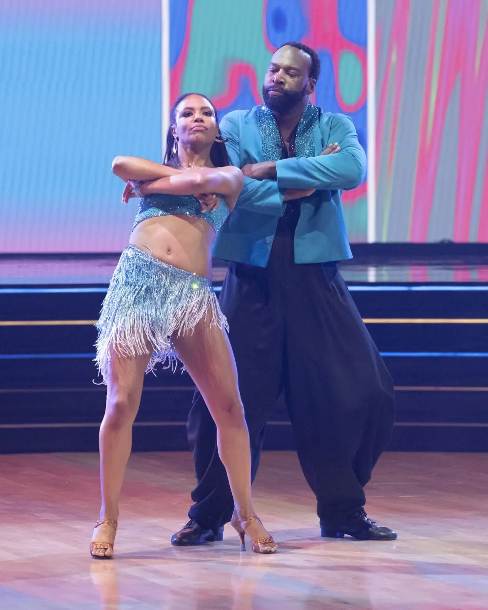 GettyImages-2235299342 Baron Davis Jokes About Working Off My Dad Bod on DWTS. Britt Stewart.jpg