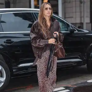 Jessica Alba is seen on September 17, 2025 in New York City.