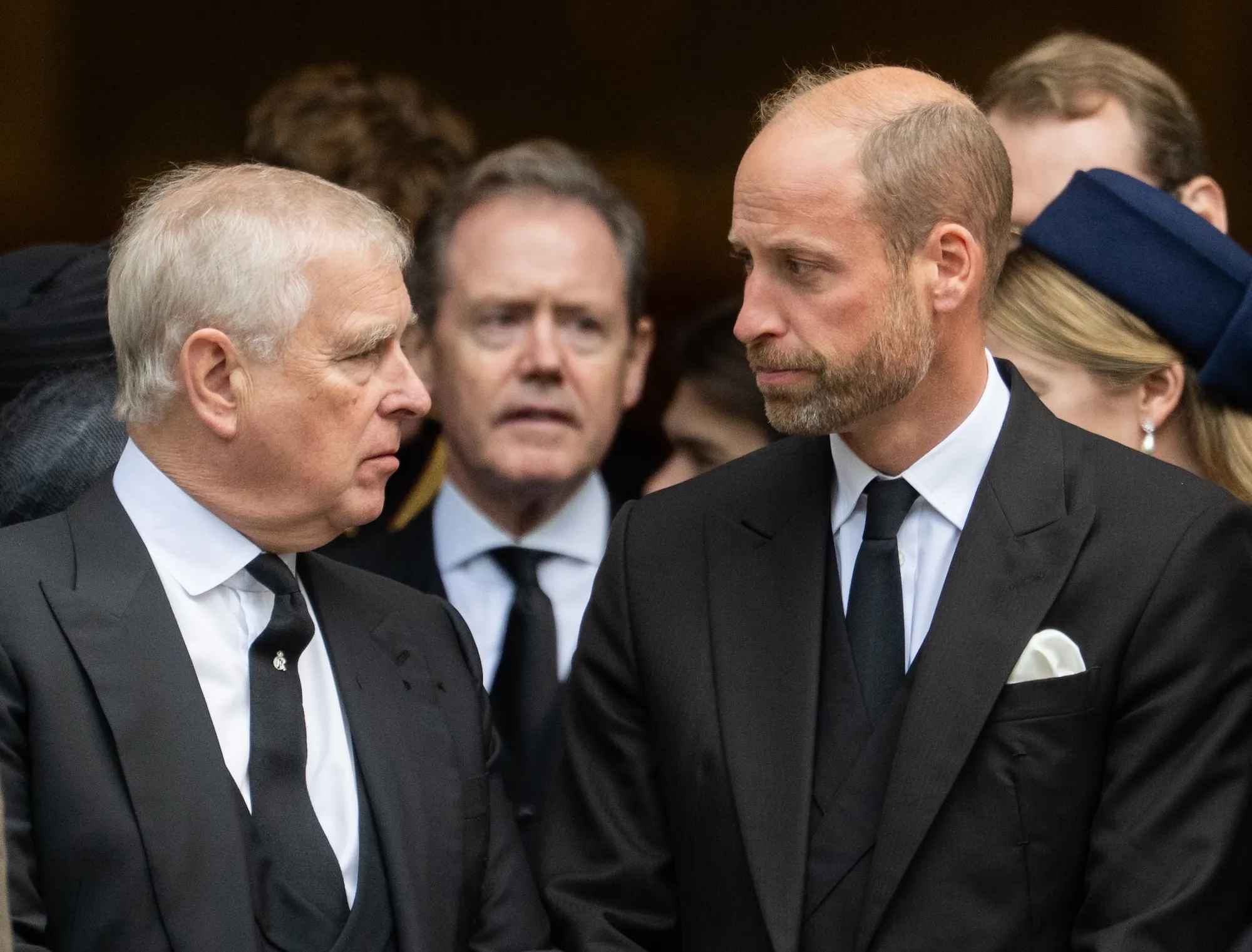 Prince Andrew and Prince William