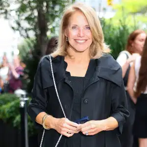 Katie Couric attends Through Her Lens: The Tribeca CHANEL Women's Filmmaker Program Luncheon at Locanda Verde on September 16, 2025 in New York City.