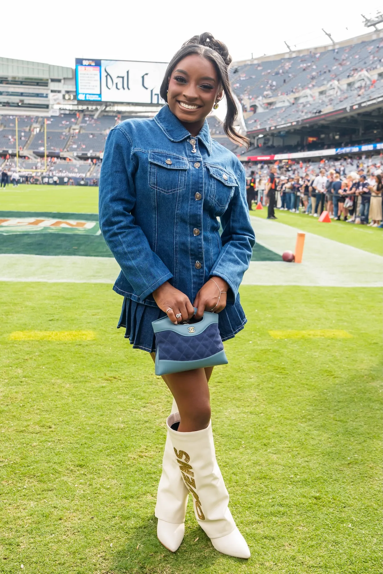 Simone Biles Always Dresses to Impress on the NFL Sidelines: Her Chicest Game Day Outfits