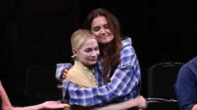 Katie Holmes Reaction to Dawson's Creek Reunion