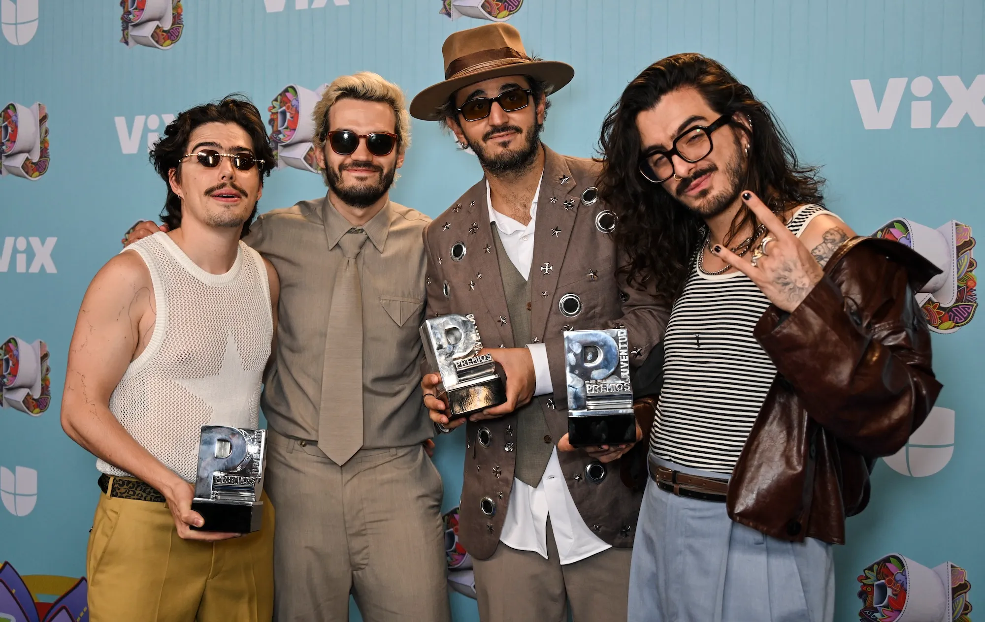 El grupo colombiano Morat en Premios Juventud 2025