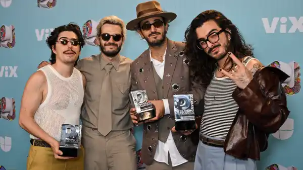 El grupo colombiano Morat en Premios Juventud 2025