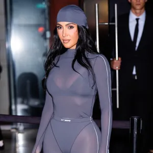 Kim Kardashian Shows Off Her Cleavage in 'Really Revealing' NikeSkims Bras After Collab Announcement