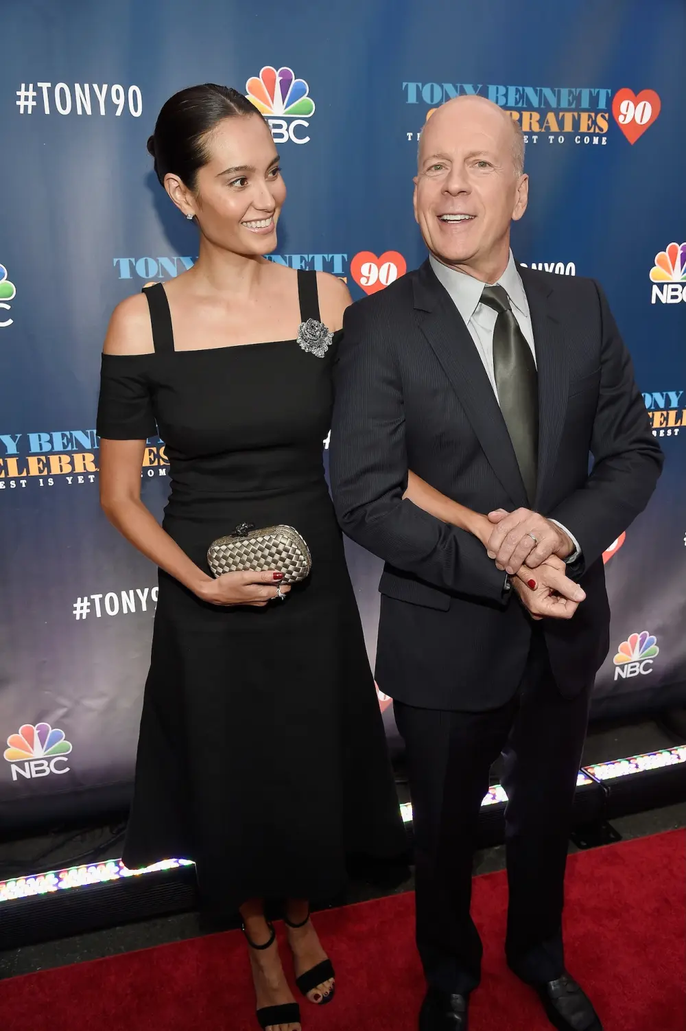 GettyImages-605914400 Emma Heming Willis Reveals Benefit of Hiring a Care Team for Bruce Willis