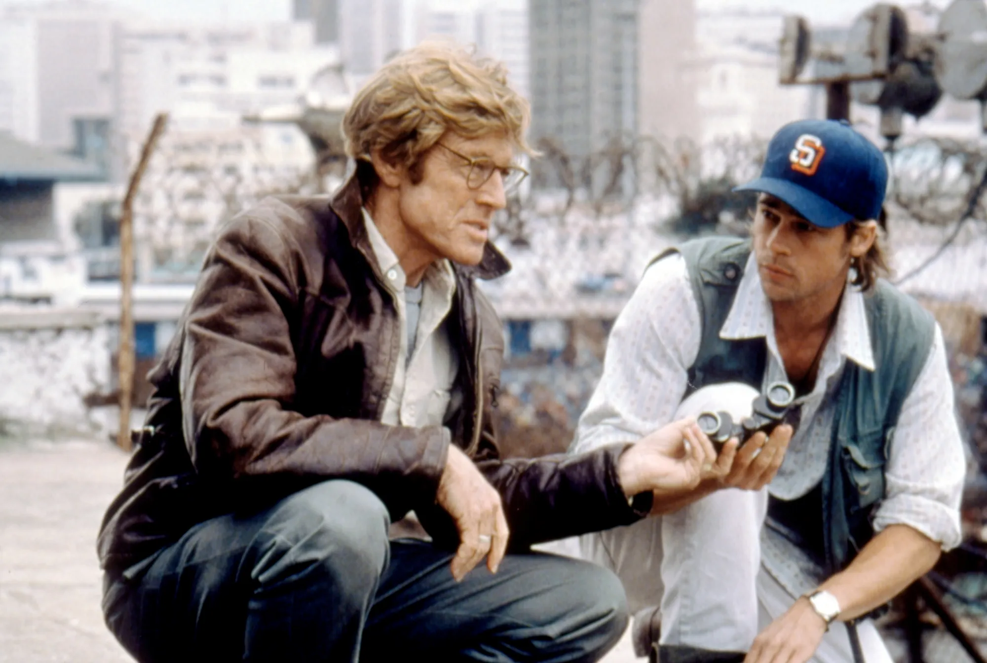 Brad Pitt and Robert Redford Friendship