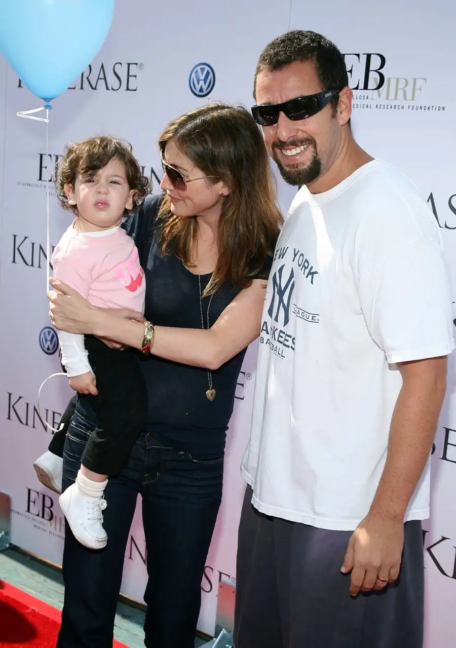 GettyImages-77109630 Adam Sandlers Family Photos With Daughters Sadie and Sunny.jpg