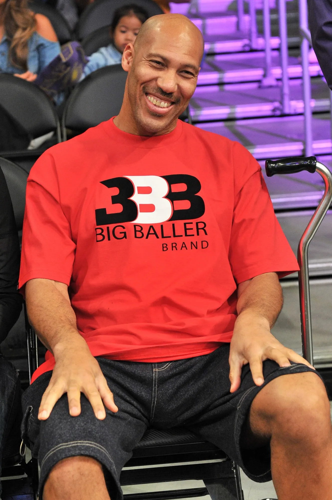LaVar Ball Spotted Walking With Prosthetic Leg for 1st Time Since Amputation