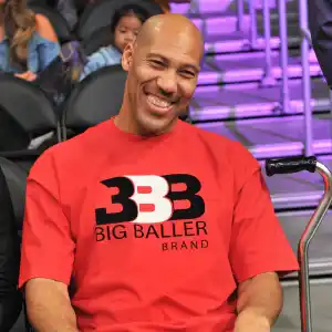 LaVar Ball Spotted Walking With Prosthetic Leg for 1st Time Since Amputation