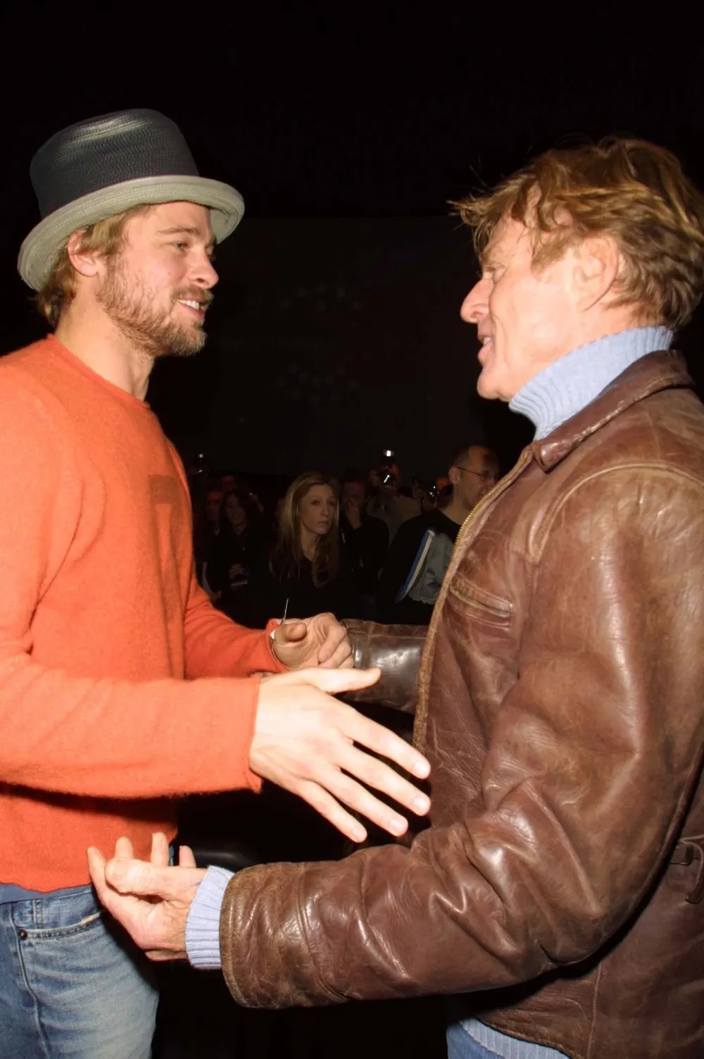 Brad Pitt and Robert Redford Friendship