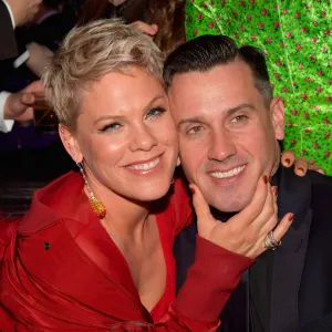 Pink and Carey Hart